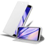 Cadorabo housse compatible avec htc desire 12 en classy argent - etui de protection avec fermeture magn�tique, ...