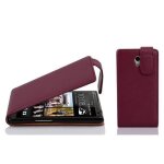 Cadorabo housse compatible avec htc desire 600 en orchide violets - etui de protection au design flip ...