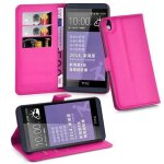 Cadorabo housse compatible avec htc desire 816 en rose bonbon - etui de protection avec fermeture magn�tique, ...