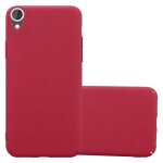 Cadorabo housse compatible avec htc desire 820 en frosty rouge - hard case etui de protection � l'aspect ...
