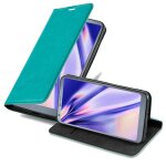 Cadorabo housse compatible avec lg g6 en turquoise petrole - etui de protection avec fermeture magn�tique, ...
