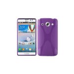 Cadorabo housse compatible avec lg optimus g pro en violet lilas - etui de protection en silicone tpu ...