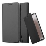 Cadorabo housse compatible avec motorola moto z en classy noir - etui de protection avec fermeture magn�tique, ...