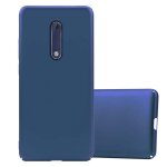 Cadorabo housse compatible avec nokia 5 2017 en metallic bleu - hard case etui de protection d'aspect ...