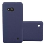 Cadorabo housse compatible avec nokia lumia 550 en frosty bleu - hard case etui de protection � l'aspect ...