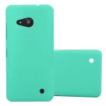 Cadorabo housse compatible avec nokia lumia 550 en frosty vert - hard case etui de protection � l'aspect ...