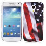Cadorabo housse compatible avec samsung galaxy s4 mini avec impression stars and stripes - hard case ...