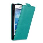Cadorabo housse compatible avec samsung galaxy s4 mini en turquoise petrole - etui de protection au design ...