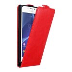 Cadorabo housse compatible avec sony xperia m2 / m2 aqua en rouge de pomme - etui de protection au design ...