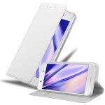 Cadorabo housse compatible avec sony xperia x en classy argent - etui de protection avec fermeture magn�tique, ...