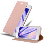 Cadorabo housse compatible avec sony xperia x en classy or rose - etui de protection avec fermeture magn�tique ...