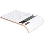 Calculatrice  10 chiffres calculatrice portable conception de bouton d'ordinateur double nergie solaire ...