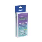 Calculatrice scientifique - coll�ge et lyc�e - 240 fonctions - violet / vert - milan