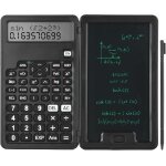 Calculatrice scientifique, calculatrice avec tableau d'ecriture effaçable, 240 fonctions pliable calculatrice ... Calculatrice scientifique, calculatrice avec tableau d'ecriture effaçable, 240 fonctions pliable calculatrice ...