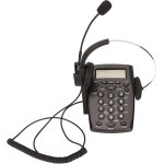 Call center dialpad headset tlphone, tlphone filaire avec casque dialpad annulation de bruit fsk ...