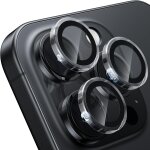 Camera lens protector for iphone 16 pro / iphone 16 pro, [keep original shooting] 9h shatterproof tempered ...