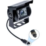 Cam�ra de recul 4 broches connecteur 12v 24v etanche cam�ra de vision nocturne pour voiture bus camion ...