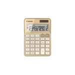 Canon ks - 125kb - calculatrice de bureau - 12 chiffres - panneau solaire, pile - rose gold