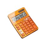Canon ls - 123k - calculatrice de bureau - 12 chiffres - panneau solaire, pile - orange m�tallis�