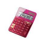 Canon ls - 123k - calculatrice de bureau - 12 chiffres - panneau solaire, pile - rose mtallique