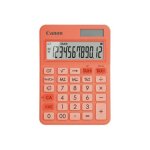 Canon ls - 125kb - calculatrice de bureau - 12 chiffres - panneau solaire, pile - orange