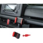 Car mobile phone holder for suzuki jimny jb64 jb74 2019 - 2023, aluminum and abs 360 swivel, for 4 - ...