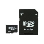 Carte micro sd 4go avec adaptateur sd
