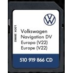 Carte sd navigation gps europe - v22 2024 - 510919866cd - compatible avec volkswagen vw discovery pro ...