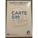 Carte sim bouygues t�l�com