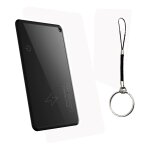 Carte smart tag sans fil ultra - mince pour systme apple, find my andrea airtag peuv, pet finder key, ...