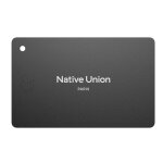 Carte de suivi objets compatible apple find my localisation pr�cis native union noir