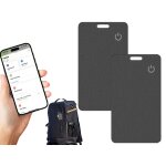 Carte de suivi portefeuille � chargement sans fil pour l'application localiser d'apple