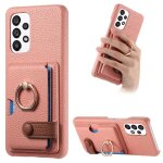 Cas pour samsung galaxy a52 5g fentes pour cartes support d'anneau cuir texturé premium - couleur rose ... Cas pour samsung galaxy a52 5g fentes pour cartes support d'anneau cuir texturé premium - couleur rose ...