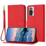 Cas de t�l�phone pour xiaomi redmi note 10 pro 4g flip folio porte - cartes a fentes portefeuille mod�le ...