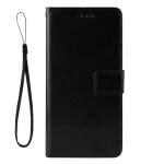Case for ipod touch 7 / 6 wallet magnetic card holder flip cover - noir Case for ipod touch 7 / 6 wallet magnetic card holder flip cover - noir