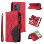 Case for realme gt2 pro with card slot stand nine card slots kickstand protective zipper wallet style ...