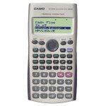 Casio fc - 100v - calculatrice financire - 10 chiffres + 2 exposants - pile