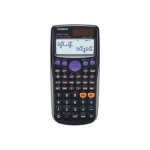 Casio fx - 85gt plus - calculatrice scientifique - 10 chiffres + 2 exposants - panneau solaire, pile
