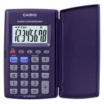 Casio hl - 820vera - wa - ep calculatrice poche calculatrice basique bleu