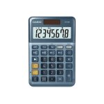Casio ms - 80e - calculatrice de bureau - 8 chiffres - panneau solaire, pile