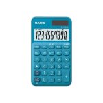 Casio sl - 310uc - calculatrice de poche - 10 chiffres - panneau solaire, pile - bleu