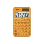 Casio sl - 310uc - calculatrice de poche - 10 chiffres - panneau solaire, pile - orange