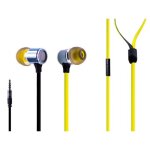 Casque intra - auriculaire jupiter st�r�o jaune