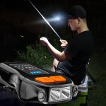 Casquette de charge led etanche a clip, chapeau, phare, capteur intelligent, eclairage a induction en ...