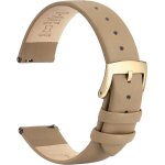 Cauc - bracelet de montre en cuir lib�ration rapide 12mm 14mm 16mm 18mm 20mm 22mm, ultra doux bande bracelet ...
