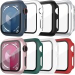 Cauc - coque 45mm pour apple watch series 9 / series 8 / series 7 protection ecran, [8 pices] anti - ...