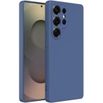 Cauc - coque colore en silicone liquide pour samsung s25 ultra, de haute qualit avec bord relev pour ...