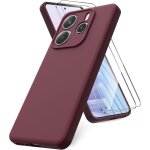 Cauc - coque compatible avec xiaomi redmi note 14 5g, 2 film de protection en verre tremp�, housse souple ...