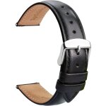 Cauc - montres bracelets cuir 20mm - rempla�able souple marron � d�gagement rapide - bracelet de montre ...