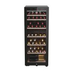 Cave  vin haier series 7 hws77gdau1 - wifi - 49. 7x58. 5x127 cm (lxpxh) - classe g - noir